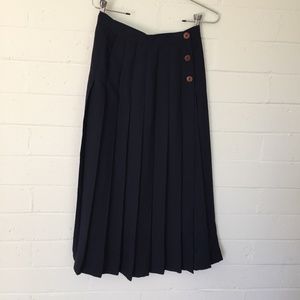 Pleated Ankle Length Skirt 8 NWT